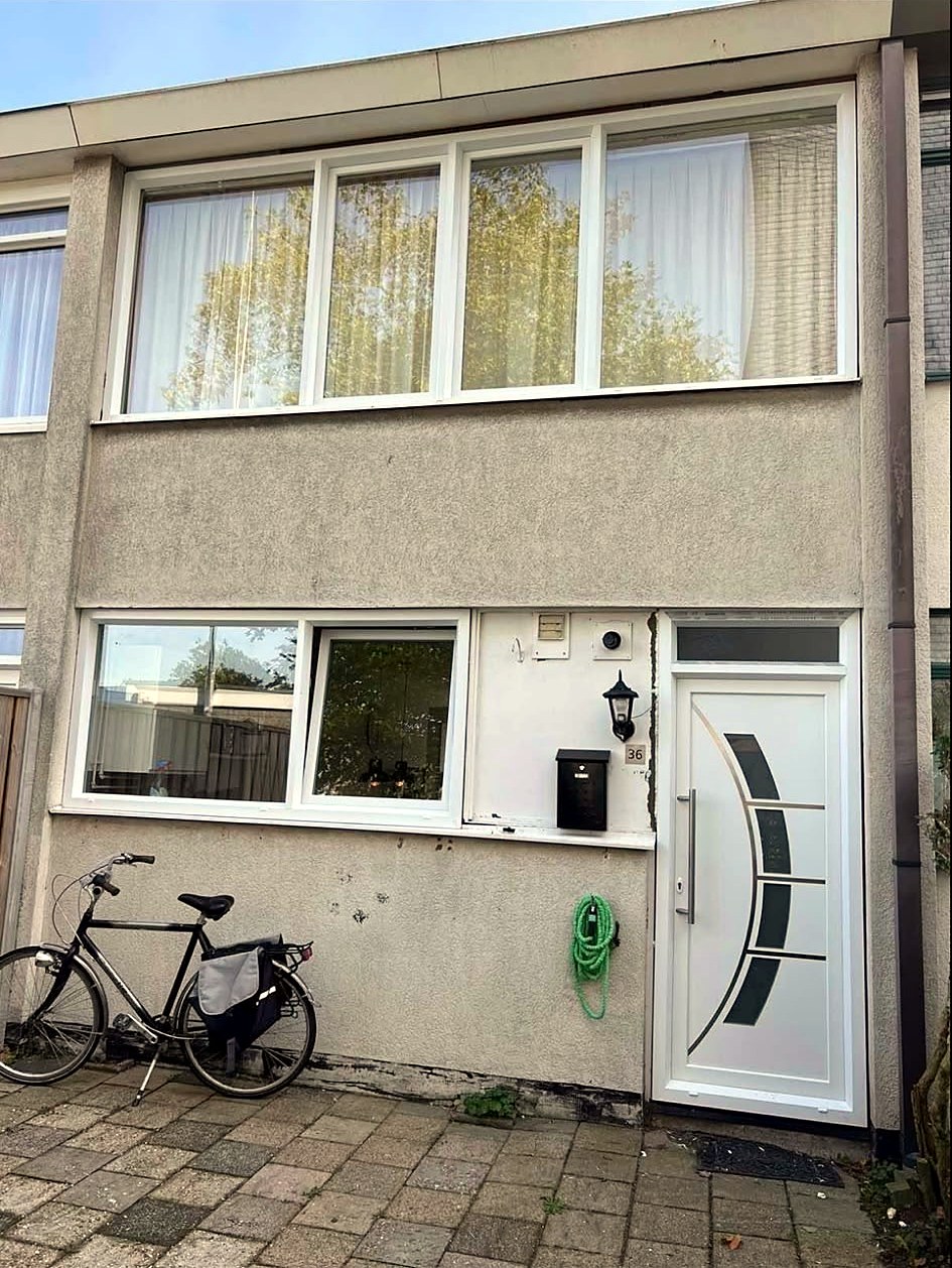 Voordeur met glasdecor